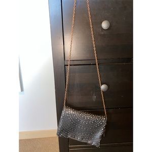 Cute gold and black going out bag